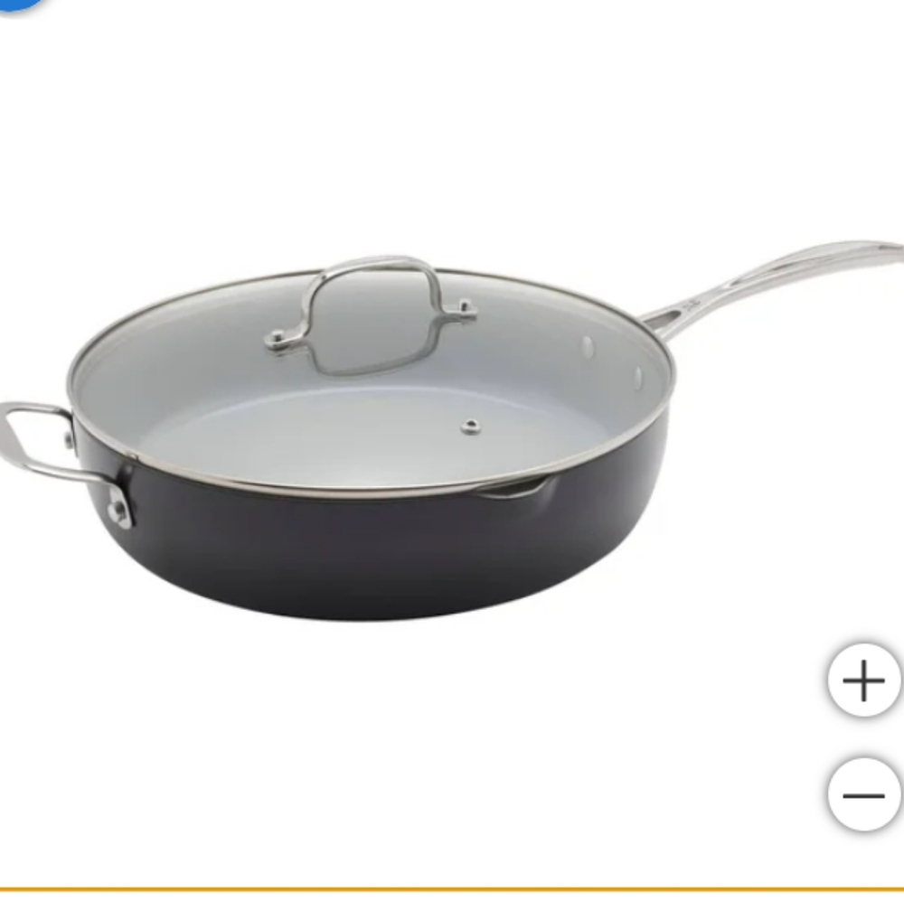 Henckels ceramic nonstick 5 quart saute pan